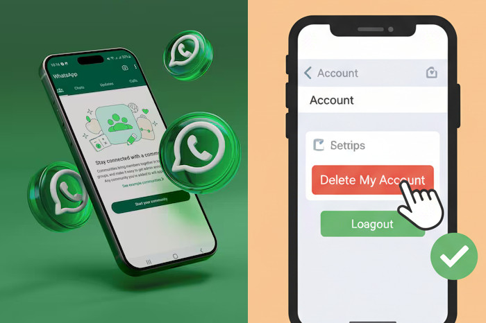 Cara Logout WhatsApp di iPhone