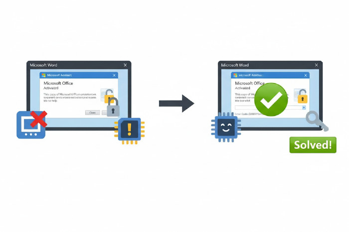 Cara Memperbaiki Microsoft Word Product Activation Failed 2010