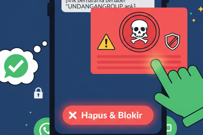 Modus Undangan APK Penipuan WhatsApp