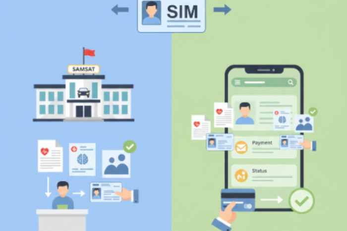 Syarat Perpanjang SIM Offline dan Online